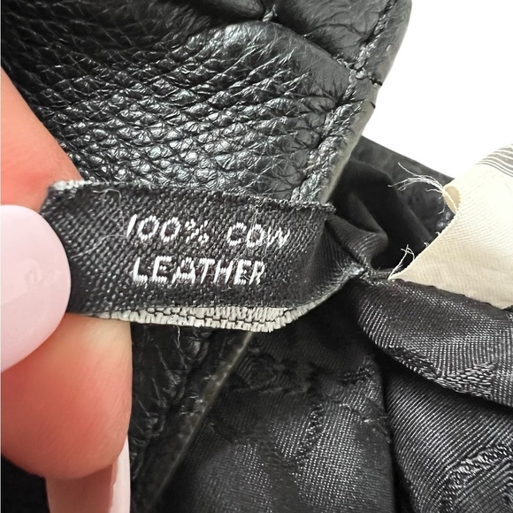 Marc by Marc Jacobs M3113140 Leather Shoulder Bag Black Silver Crossbody - Picture 10 of 15